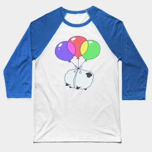 Balloon Sheep Baseball T-Shirt